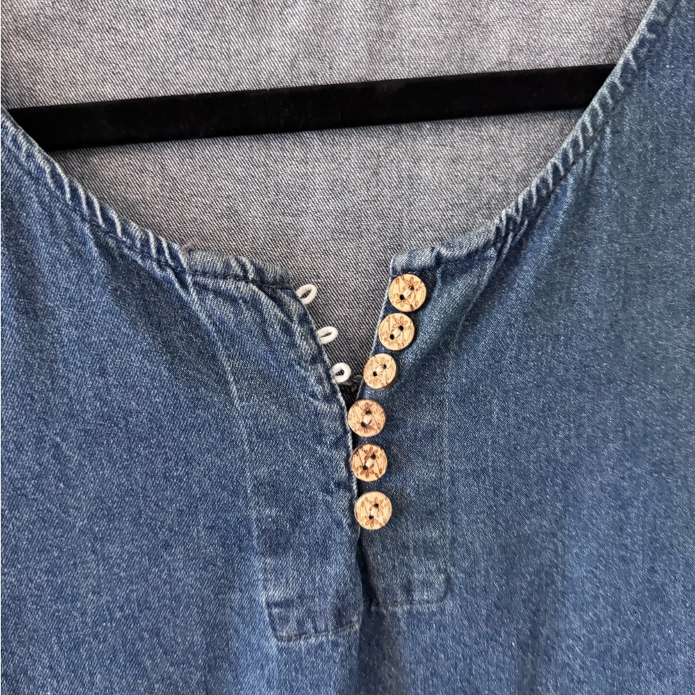 Amazon Blue Denim Tunic Dress - Picture 9 of 16